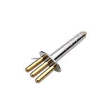 Titanium alloy straight head detachable magnetic massage cervical spine massager manual meridian stick acid discharge stic