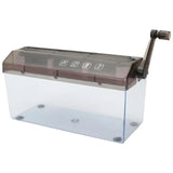 Mini A4 Paper Documents Cutting Hand Crank Manual Shredder for Office Notes Bills Receipts