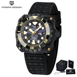 PAGANI DESIGN New Men Mechanical Watches 200M Waterproof Titanium Automatic Diver's Sports Men's Wristwatch Luxury Reloj Hombre