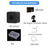 AEVYVKV Wireless WiFi Remote Monitor Mini Tiny Home IP Camera With Built-In In Super-Long Battery Life