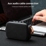 Fashionable Surround Sound Effect Hands-free Calling Rechargeable Bluetooth-compatible4.2 Small Radio Player Box Audio Accessories Speaker