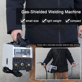 2in1 MIG MMA hine Carbon Dioxide Gases-shelter and Manual Welding Multipurpose IGBT Direct Current Inverter Welders
