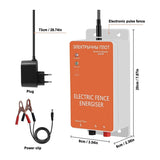 Electronic High Voltage Pulse Electric Fence Host For Livestock, 0.3 Joules US Plug