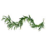 1.8m/2.7m Christmas Wreath Rattan Artificial Soft Pines Needle Garlands Lightweight Easy Hanging Decoration For Home Bedroom