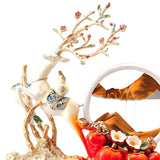 Artistic Deer Sculpture - Resin Decor For Bar, Bedroom & Desk