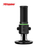 797AUDIO D502 Desktop Cardioid RGB USB Gaming Professional Condenser Microphone End High Quality Recording Sound
