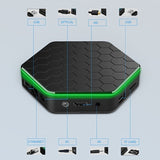 Dual WiFi TV 4GB/32GB media player set-top box, ABS material