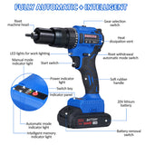 2-in-1 Electric Nut Kit 20V Cordless with Memory Mode Brushless Motor Bd Rivet hine Tool for Rivets
