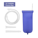 2L Enema Bag Reusable Silicone Kit Water Colon Cleansing Enteroclysm Detoxified Bowel Bags Vaginal Anal Washing Cleaning Set