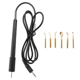 Dental Electric Waxer Tips Wax Carving Knife Pen (1 Pen and Tips)