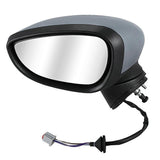 Car Side Door Mirror Assembly for Fiesta Mk7 Mk8 2008-2013 Outside Door Rearview Mirror with Turn Signal Right