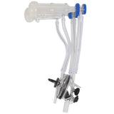 Goat Sheep Milker Machine Parts Claw Kit Milking Teat Cups Manual Collector Portable Goat Milking Machine Part for Cows Cattle Hose or Sheep