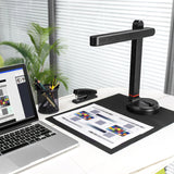 NETUM Book T101 Autofocus Document Scanner Max A4 A3 Size with Smart OCR Led Table Desk Lamp for Family Home Office