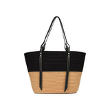 Women Beach Tote Bag Summer Handwoven Shoulder Bag Large Handbag Purse for Travel
