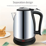 1PC, 1500W Electric Kettle,1.8L Portable Electric Teapot, Double Wall ,304 Stainless Steel Kettle With Convenient Pouring Port