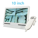 NEW Scalp Detector Hair Follicle Skin Oil Moisture Inch HD LCD Screen Microscope Tester 10 Million Pixels