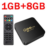 WIFI 4K Q96 MAX TV 4G Set-top 11.0 Media Player S905 Quad Core Android tv box HD Smart Box