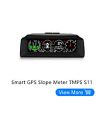 Vjoycar S11 Smart GPS Car Slope Meter TMPS Over Speed Alarm Inclinometer Offroad accessoris 4x4 GPS Speedometer Car Hud