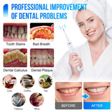 6 in 1 Ultrasonic Scaler Dental Tartar Remover Electric Toothbrush Sonic Teeth Plaque Tooth Cleaner