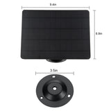 10W 5V Solar Panels Portable Micro-USB Solar Charger Power Bank 360° Adjustable Security Camera Power Supply