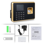 Bisofice Biometric Time Clock Attendance hine for Employees Support Fingerprint Password Recognition Data Management Device