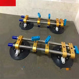 6 inch Seam Manual Rubber Vacuum Leveg Setter For Granite Stone Slab Joining Seaming