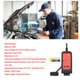 WOYO 12/24V Portable 16-Pin Break Out Box - CAN Bus Circuit Detection for Vehicle Diagnosis, On-Board Tester.