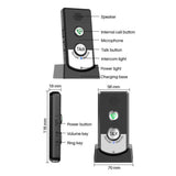 2 Pack Intercoms for Bidirectional Home Wireless Voice Interphone - Elderly Caller to Room