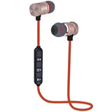 Wireless Binaural Stereo Sports Bluetooth Headset Ear Running Super Long Standby Magnetic Suction Head Hanging Neck