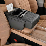 Integrated Pressurized Multifunctional Car Armrest Heightening Pad, 5in1 Center Console Cover