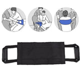 For Patient Elderly Transfer Moving Wheelchair Bed Nursing Lift with Handle Auxiliary Shift Reinforcement Belt Medical