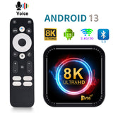 TV98 Ultra HD 8K Smart TV Android 13 BT5.0 Rockchip Quad Core 2GB 16GB Dual Wifi 4G 5G Media Player Voice Set Top Box
