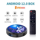 TV BOX TV98 Max Android 12 Allwinner H618 Dual Wifi 2GB 16GB Quad Core Support 8K Media player Set top box