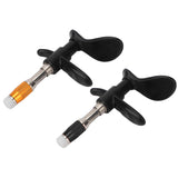 Spinal Adjusting Tool Manual Massage Spine Adjuster Single Head Portable Precise 10 Gear Physical Stainless Steel with Cloth Bag
