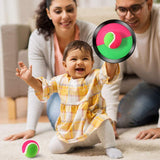 TOY And Catch Set Toss Paddle Ball Game With 3 Sticky Balls 6 Paddles Outdoor Games Gift For Kids