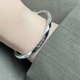 Sterling Silver Bracelet Ladies 999 Foot Silver Lucky Bracelet