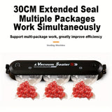 1set Vacuum Sealer Machine Food Vacuum Sealer Automatic Air Sealing System For Food Storage