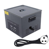 15L Degassing Ultrasonic Cleaner Timer Cleaning Machine for Hardware Circuit Board YM615AUK Plug 220V