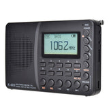 Portable AM/FM/SW/BT/TF Pocket Radio USB Digital Recorder Support TFCard Bluetooth Speaker 2023 Hot Style Clear Volume New