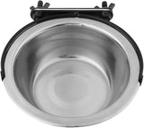 Hanging Dog Bowl Water Feeder For Bowl With Bolt-on Bracket Cat Small And Medium Size Pet Dog (13cm Capacity 250ml)