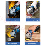 Grinder Power Tools Polishing Metal Cutting 220V Portable Angle Grinding hine For Home
