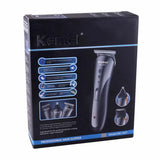 Kemei electric hair clipper KM-1407 razor shaver nose trimmer 3 in 1multi-function head washable hair trimmer