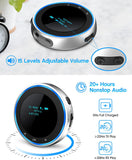 AptX Low Latency Bluetooth 5.1 Audio Transmitter Receiver OLED CSR Wireless Music Adapter Support RCA 3.5mm Aux Jack Receiver