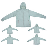 Women UV Protection Jacket Zipper Closure Ultra Thin Sun Protection Hoodie Jackets for Summer
