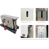 500x55MM 140T Automatic Feeding Machine Linear Feeder Direct Vibration Feeder Vibrating Plate Controller Feed Channel 220V tool