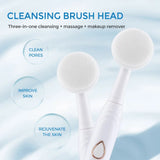 Multifunctional Electric Adult USB Sonic Soft Bristle Toothbrush Portable Household Beauty Cleansing Instrument
