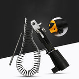 Nozzle Adapter Set Sleeve Screw Plastic + Stainless Steel Tool Fittings Is Suitable For Electric Drill Woodworking Tools