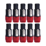 10x NL4FC Speaker Connectors 4 Pin Male Audio Cable Jack Ohm Plug Adapters