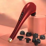 Portable Electric Dolphin Stick Cervical Massager Neck Shoulders Waist Home Massage Hammer Back Multifunction Whole Body
