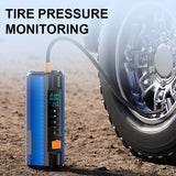Emergency Jump Starter with Air Compressor 10000Mah Peak Current 1000A Battery Pack Car Rescue Starting Power Bank